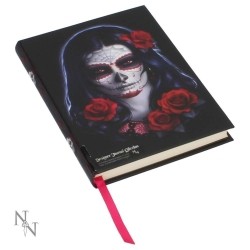 Notatnik z Tłoczeniami Śmierć - Embossed Journal Sugar Skull 17 cm